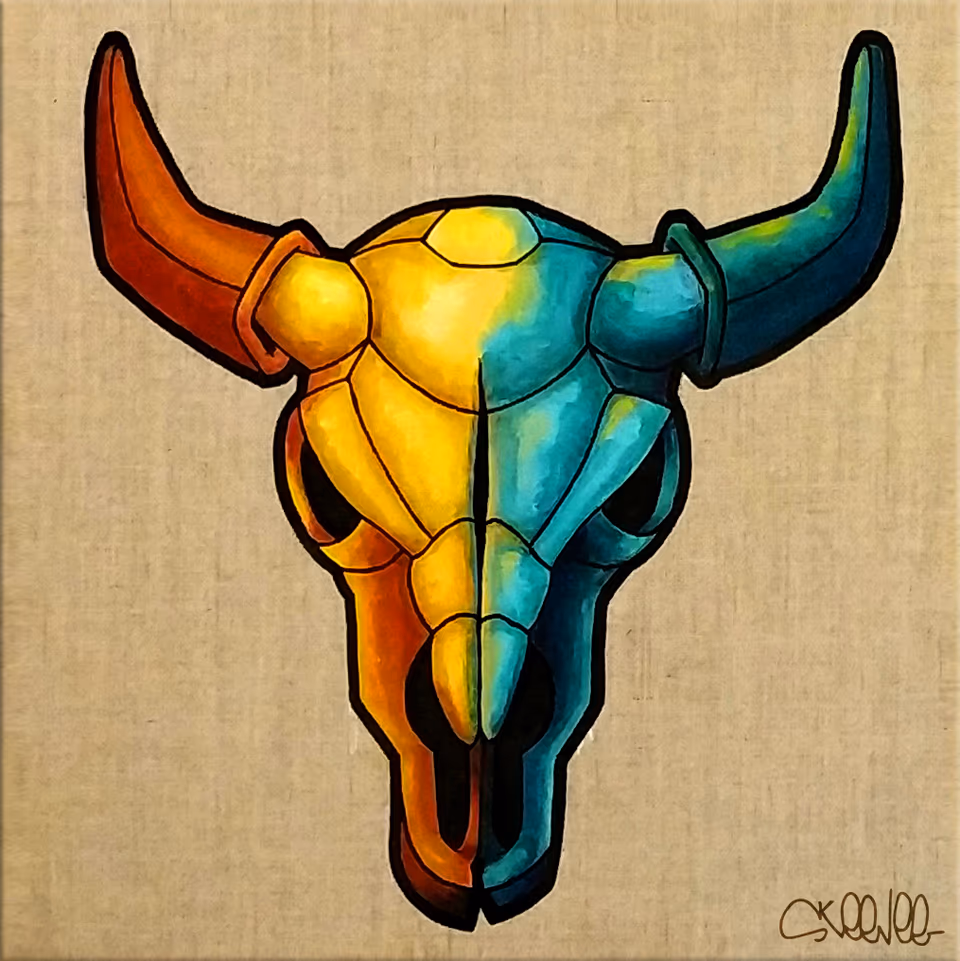 Buffalo Skull