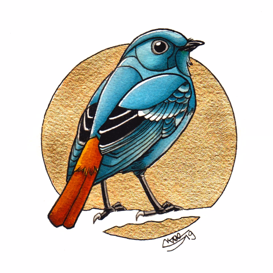 Little Blue Bird (Makersplace)