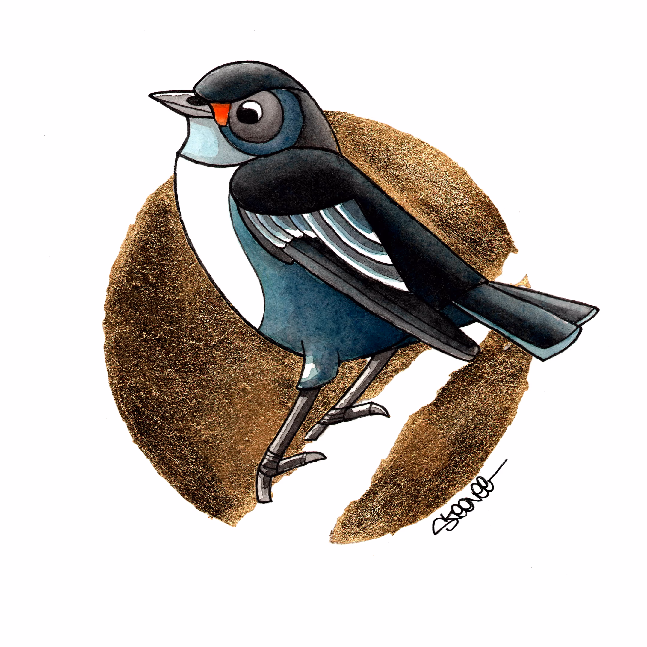Blue Birdie